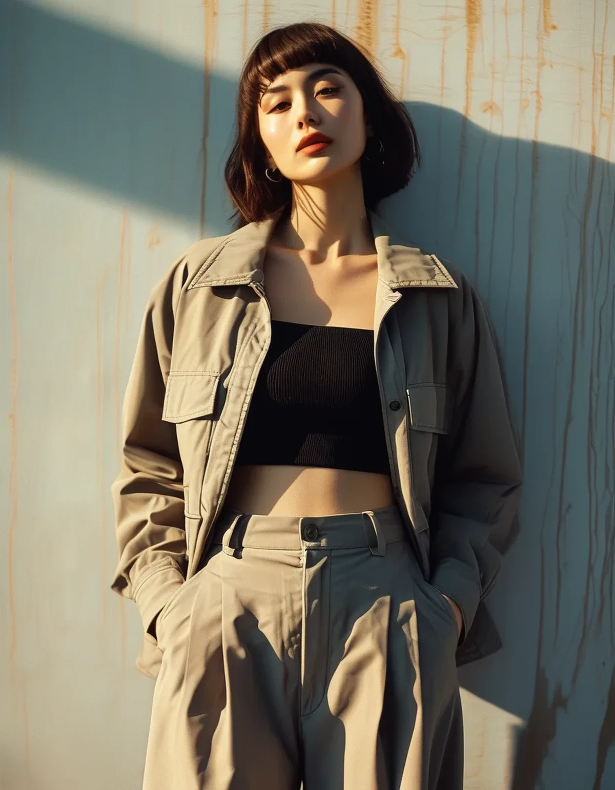 Why the Jacket Hem Does More for Petite Leg Line Than the Trousers Do
